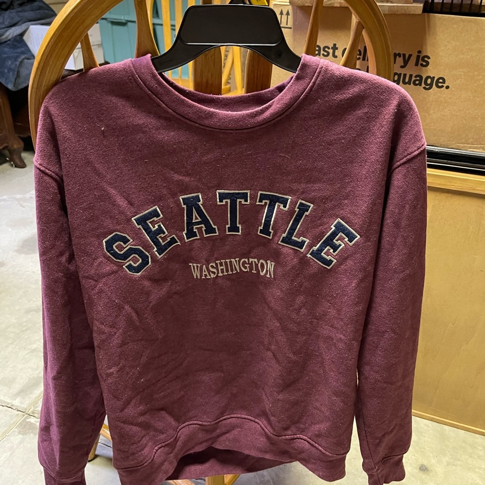Seattle Washington crewneck